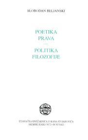 Poetika prava - Politika filozofije
