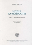 Ideja humanosti - uvod u fenomenologiju