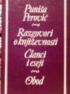 RAZGOVOR O KNJIZEVNOSTI-CLANCI I ESEJI