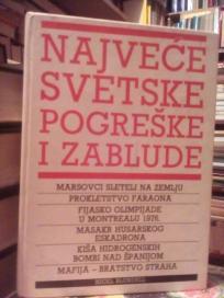 NAJVECE SVETSKE POGRESKE I ZABLUDE