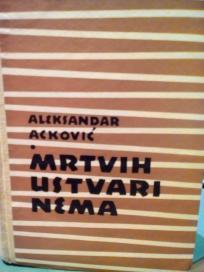 MRTVIH U STVARI NEMA - roman