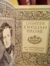 LIGHTER ENGLISH PROSE