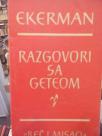 RAZGOVORI SA GETEOM