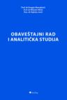 Obaveštajni rad i analitička studija Obaveštajni rad i analitička studija