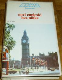 KASETE ZA PRAĆENJE KURSA `NOVI ENGLESKI BEZ MUKE`` - METODA `ASSIMIL`