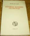 ISTORIJA KINESKE FILOSOFIJE