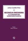 Recenzija Enesidema ili o fundamentima elementarne filozofije Recenzija Enesidema ili o fundamentima elementarne filozofije