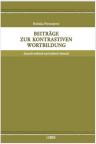 Beiträge zur kontrastiven wortbildung Beiträge zur kontrastiven wortbildung