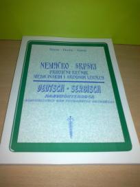 NEMAČKO SRPSKI PRIRUČNI REČNIK MEDICINSKIH I SRODNIH IZRAZA , Milorad Simić , Vladan D