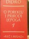 O POREKLU I PRIRODI LEPOGA