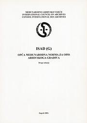 ISAD(G) - Opća međunarodna norma za opis arhivskoga gradiva