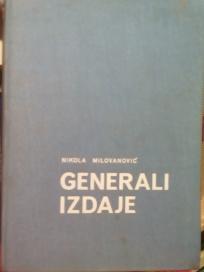GENERALI IZDAJE - I