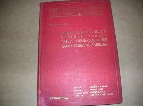 Genealoške tablice engleski punokrvni konji u Jugoslviji I i II deo