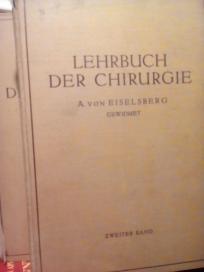 LEHRBUCH DER CHIRURGIE I-II
