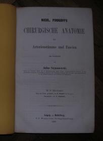 Chirurgische anatomie der arterienstämme und fascien