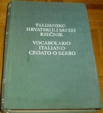 TALIJANSKO-HRVATSKI ILI SRPSKI RJEČNIK