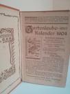 BIBLIOTHEK DER UNTERHALTUNG UND DES  WISSENS- Gartenlaube Kalender 1904