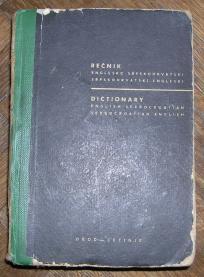Rečnik englesko - srpskohrvatski, srpskohrvatsko - engleski