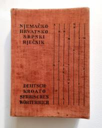 Njemačko - hrvatskosrpski rječnik