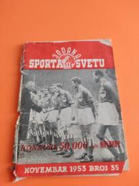 30 dana sporta u svetu 1953. godine