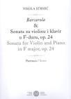 Barcarola & Sonata za violinu i klavir u f-duru, op. 24