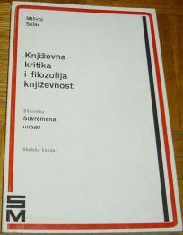 KNJIŽEVNA KRITIKA I FILOZOFIJA KNJIŽEVNOSTI