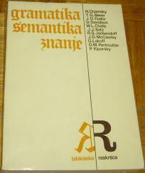 GRAMATIKA, SEMANTIKA, ZNANJE