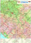 Fizičko-geografska karta: Republika Srbija, 1:1.000.000 Fizičko-geografska karta: Republika Srbija, 1:1.000.000