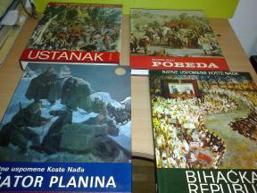 Ratne uspomene Koste NAĐA Komplet 1-4 ,novo