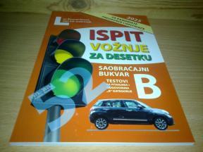 SAOBRAĆAJNI BUKVAR TESTOVI Živorad Fićović   ,2025.god ,novo