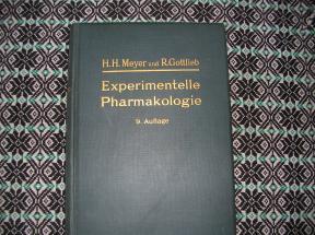 Experimentelle Pharmakologie 9. Auflage