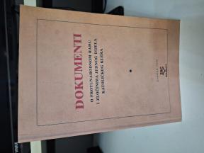 Dokumenti o protunardnom radu i zločinima jednog dijela katoličkog klera