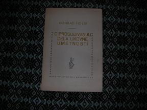O prosuđivanju dela likovne umetnosti