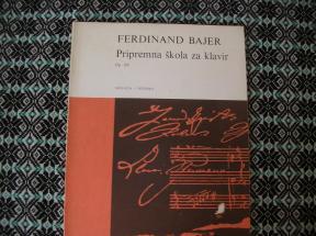 Pripremna škola za klavir Op. 101	