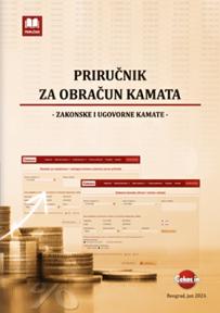 Priručnik za obračun kamata – zakonske i ugovorne kamate