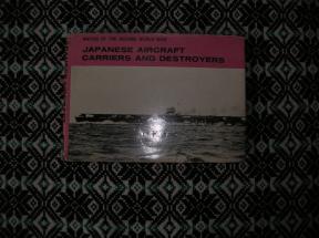 Japanese aircraft carriers and destroyers