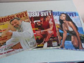 Muški svet - lot 3 broja