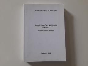 Pančevački mesari 1794-1872. Analitički inventar - tematski