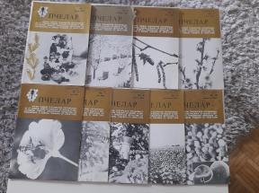 Časopis Pčelar - 9 brojeva, 1980. godina.