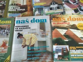 Naš Dom - lot 78 brojeva - kao novi