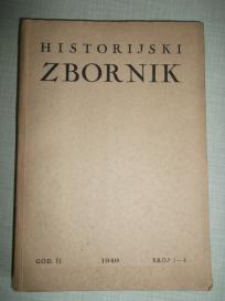 1949. Historijski zbornik - kao nov
