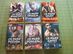 J. R. Ward Požuda Kolekcija od 6 knjiga