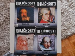 100 ličnosti - Ljudi koji su promenili svet, 4 primerka