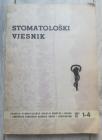 Stomatološki vjesnik broj 1-4 