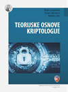 Teorijske osnove kriptologije Teorijske osnove kriptologije